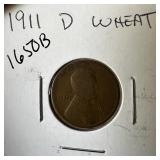1911-D WHEAT PENNY CENT