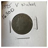 1895 LIBERTY V NICKEL