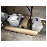 LOT OF BROWN BUTCHER / WRAPPING PAPER