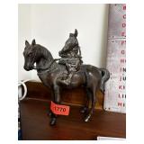 ANTIQUE CHINESE BRONZE SCULPTURE NOTE