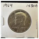 1964 JFK SILVER HALF DOLLAR