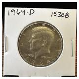 1964-D JFK SILVER HALF DOLLAR