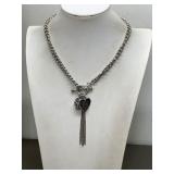 JUICY COUTURE CHARM/LOCKET NECKLACE