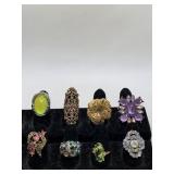 RING LOT OF 8