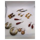 PIERCED EARRING LOT OF 8