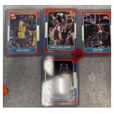 1986 FLEER BASKETBALL CARDS SPUD WEBB ROOKIE+