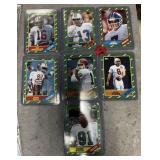 7PC 1986 TOPPS FOOTBALL CARDS STARS ELWAY/ RICE