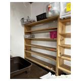 WOOD SHELF UNIT