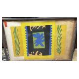 HENRI MATISSE 1949 SILKSCREEN ARBRE EN FLEUR PRINT