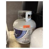 PROPANE TANK FEELS PARTIALLY FULL