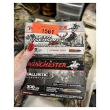 2 BOX WINCHESTER 308 AMMUNITION / BULLETS