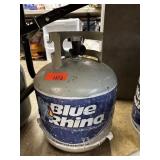 PROPANE TANK FEELS PARTIALLY FULL