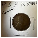 1915-S WHEAT PENNY CENT