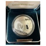 VIETNAM VETERANS MEMORIAL PROOF SILVER DOLLAR