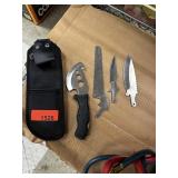 KNIFE SET W INTERCHANGEABLE BLADES