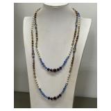 WHITE HOUSE BLACK MARKET CRYSTAL BEAD NECKLACE
