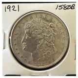 1921 MORGAN SILVER DOLLAR