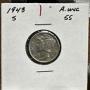 1943-S MERCURY SILVER DIME