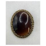ORIGINAL BY ROBERT  CAMEO STYLE BROOCH