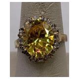 PRETTY STERLING SILVER RING
