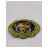 SIGNED HAND PAINTED RUSSIAN BROOCH