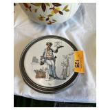VINTAGE POTTERY TRIVET / MID STATE