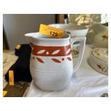 VINTAGE MORIYAMA POTTERY PITCHER 1920S