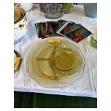 LOT OF DEPRESSION GLASS