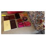 VINTAGE CHANGE PURSES / TOTE /NEIMANS ADDRESS BOOK