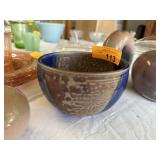 HAND MADE HACKETT POTTERY BOWL