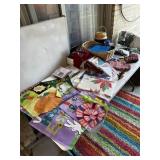 ENTIRE CONTENTS OF TABLE / YARD FLAGS MORE