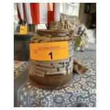 VINTAGE HAND MADE POTTERY BY AKG