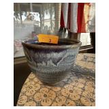 HAND MADE POTTERY BOWL SIGNED