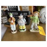3PC OCCUPIED JAPAN CHINESE FIGURINES