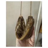 VINTAGE WHITING & DAVIS SLOUCH PURSE