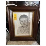 SIGNED PRINT BY GAIL JONES GOODBYE FRIEND