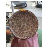 LARGE GRANITEWARE GRANITE WARE BOWL