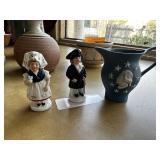 ANTIQUE PRE WWI GERMAN WASHINGTON FIGURES / NOTE