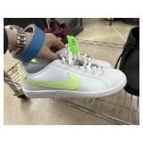 NIKE COURT SHOES LOW WHITE W NEON GREEN