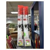 2PC NEW ZEBCO TROUT FISHING REELS / RODS