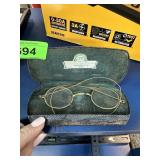 ANTIQUE GOLD FILL EYE GLASSES