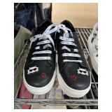 KARL LAGERFELD CATE PINS WOMENS SHOES BK SZ 10