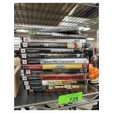 LOT PLAYSTATION 2 VIDEO GAMES / NEW XBOX ONE COD