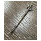 STERLING SILVER SCOTTISH OAK LEAF KILT PIN