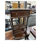 VINTGE BAR TABLE W DRAWER