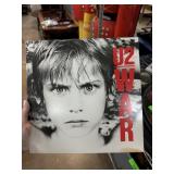 U2 WAR VINYL RECORD