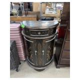 CUTE DEMILUNE SIDE / LAMP TABLE CABINET