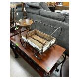 VINTAGE DECORTIVE WOOD WAGON