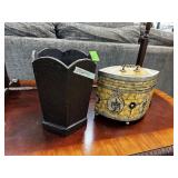 DECORATIVE LIDDED BOX / MORE