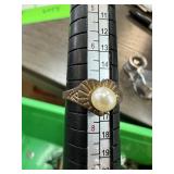 VINTAGE POSSIBLY ANTIQUE BRASS RING